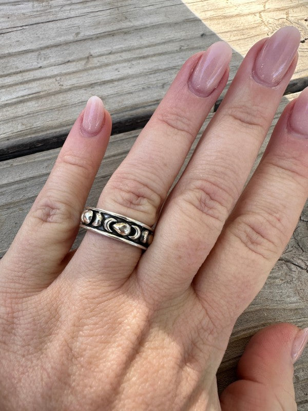 Beautiful Handmade Sterling Silver Adjustable Silver
