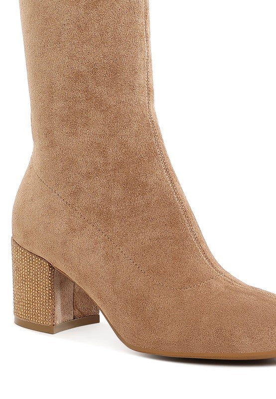 Sinaloa Microfiber Knee High Boots 