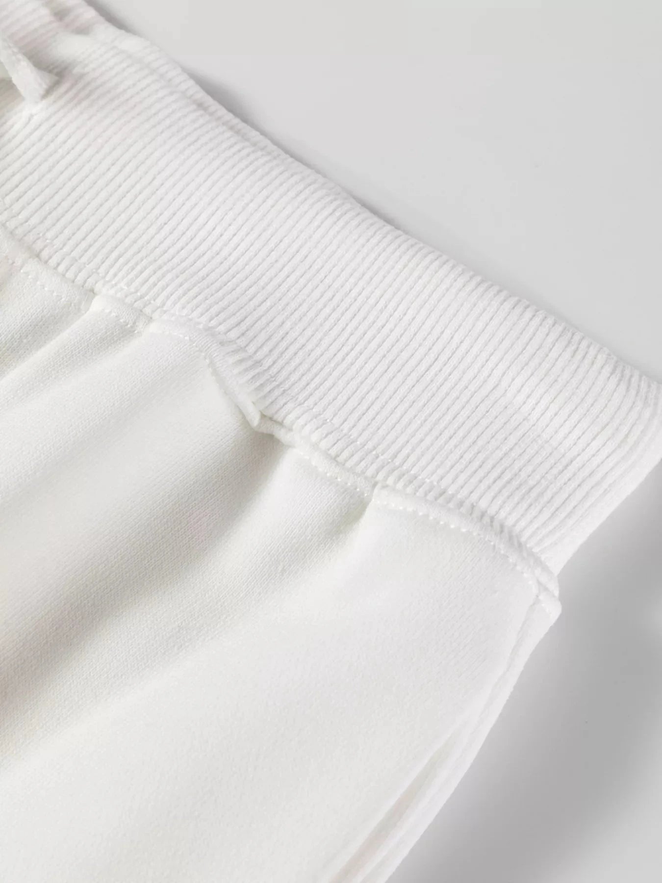 Striped Trim Round Neck Top and Pants Set 