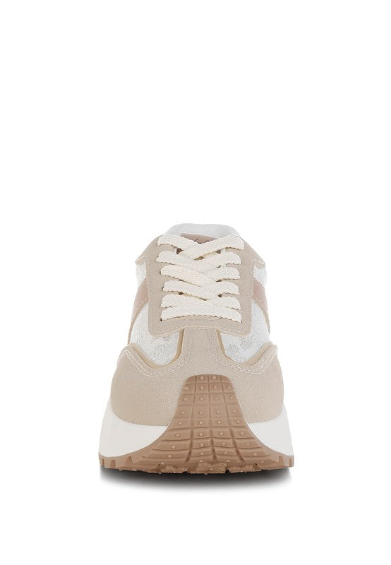 Squeaker Chunky Anti-Skid Lace-Up Sneakers Rag Company