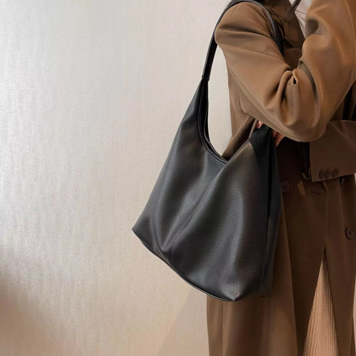 PU Leather Shoulder Bag Trendsi