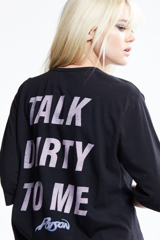 Poison Talk Dirty Oversized Vintage 