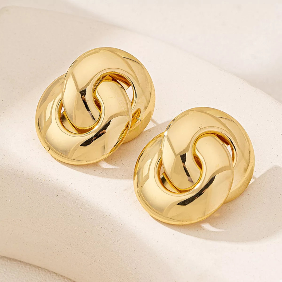 Chunky Knot Stud Earrings Trendsi
