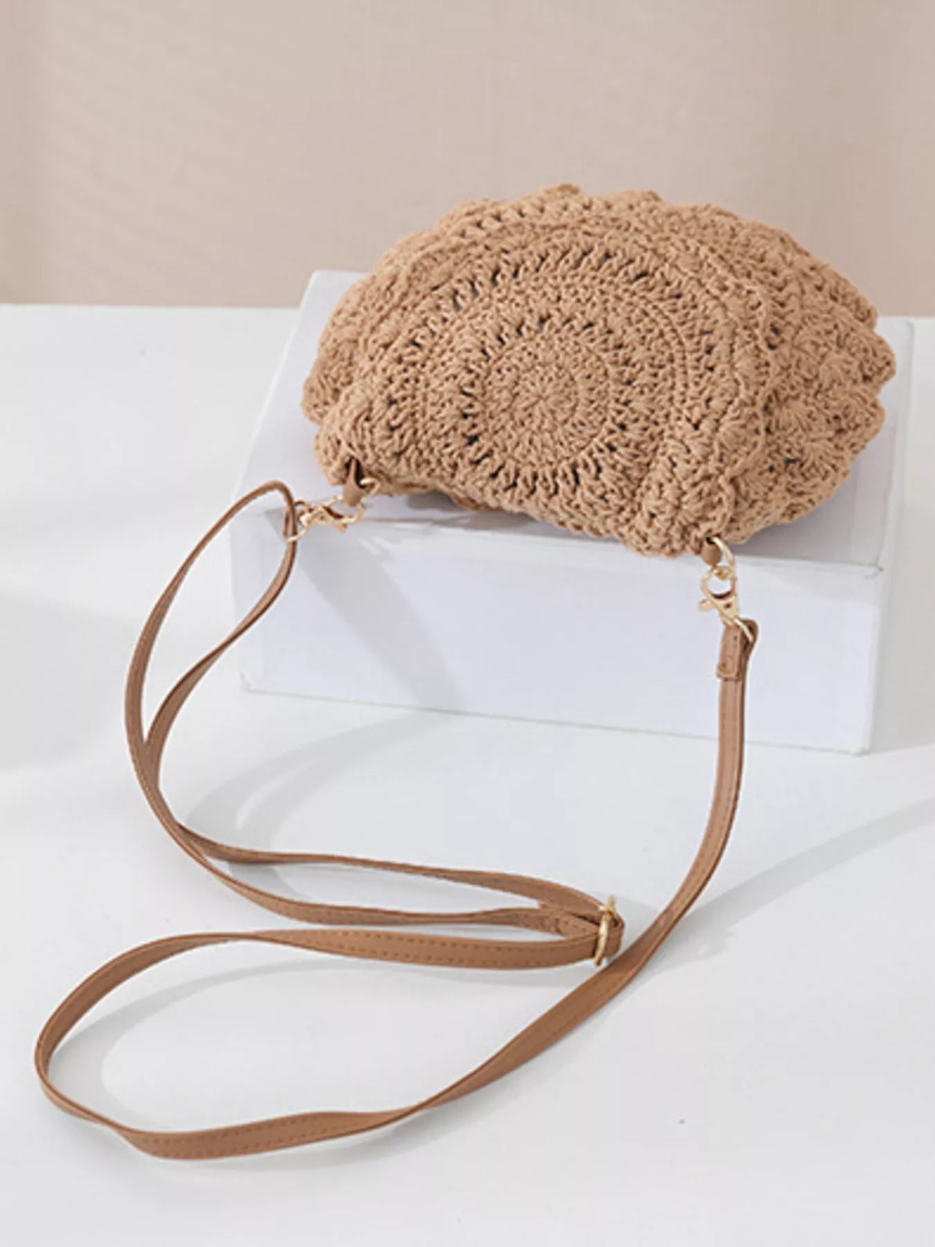 Boho Crochet Crossbody Bag Trendsi