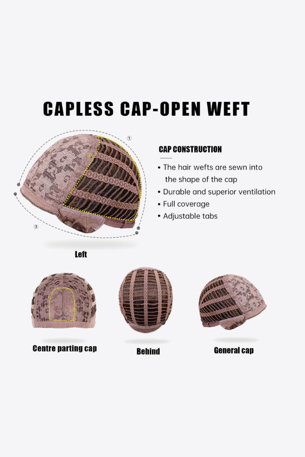 Full Machine Long Wave Wigs 26'' Trendsi