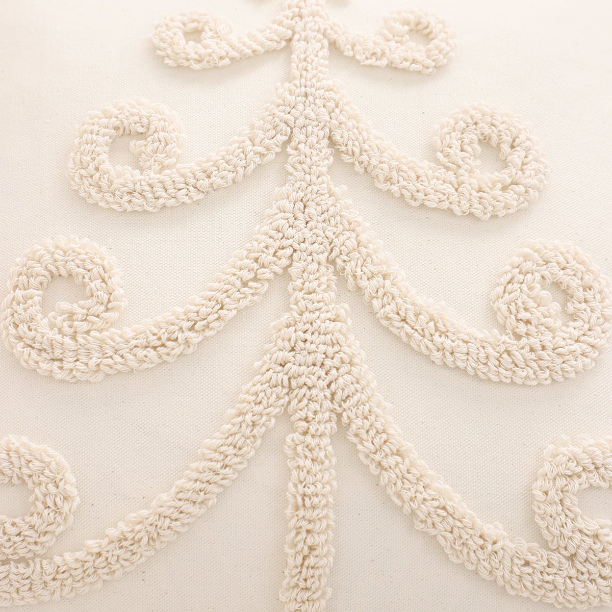 Winter Tufted Canvas Pillows Luckygirlsclothingcompany.com