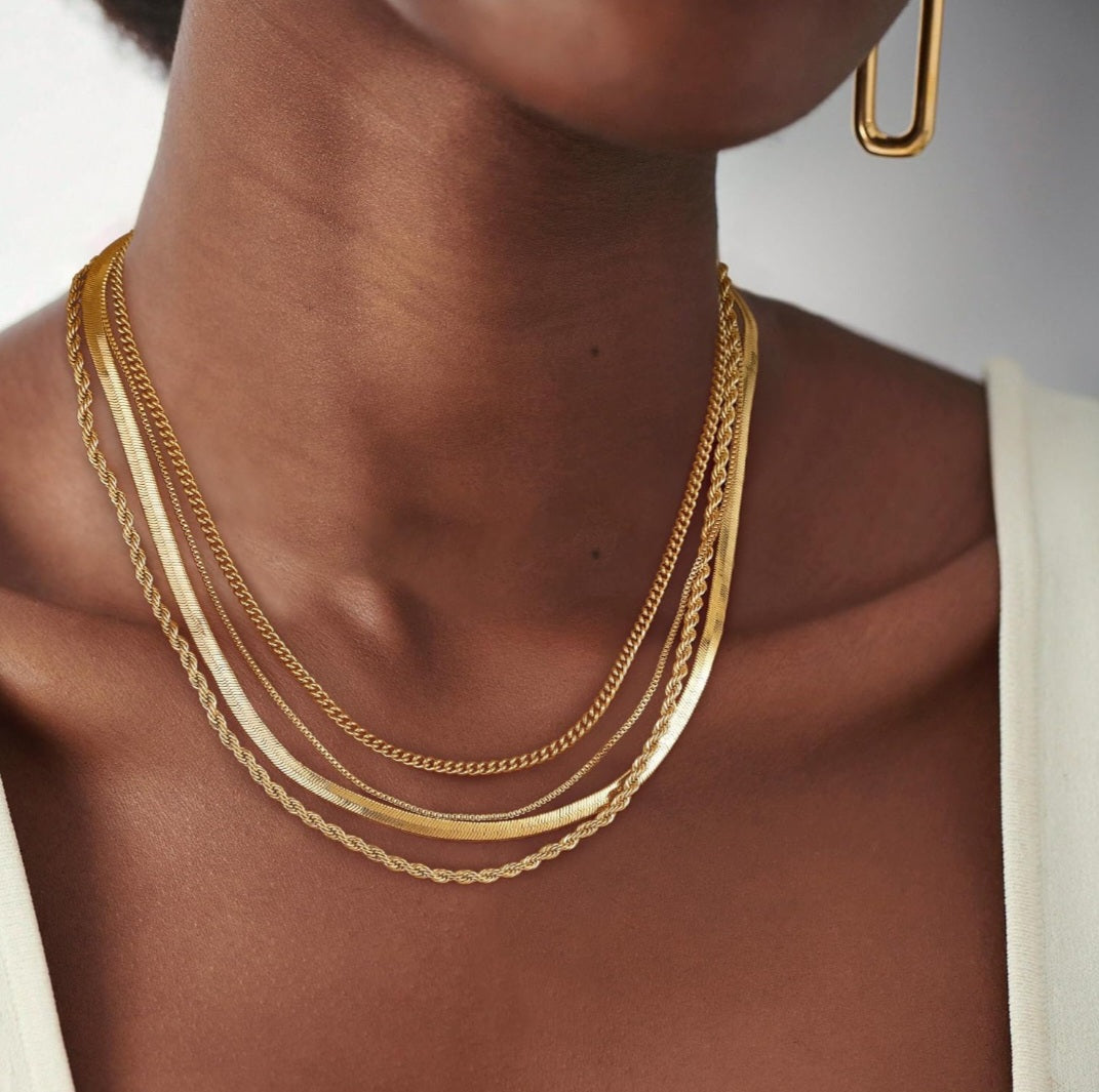 Necklace Stacker 4pc Set Luckygirlsclothingcompany.com