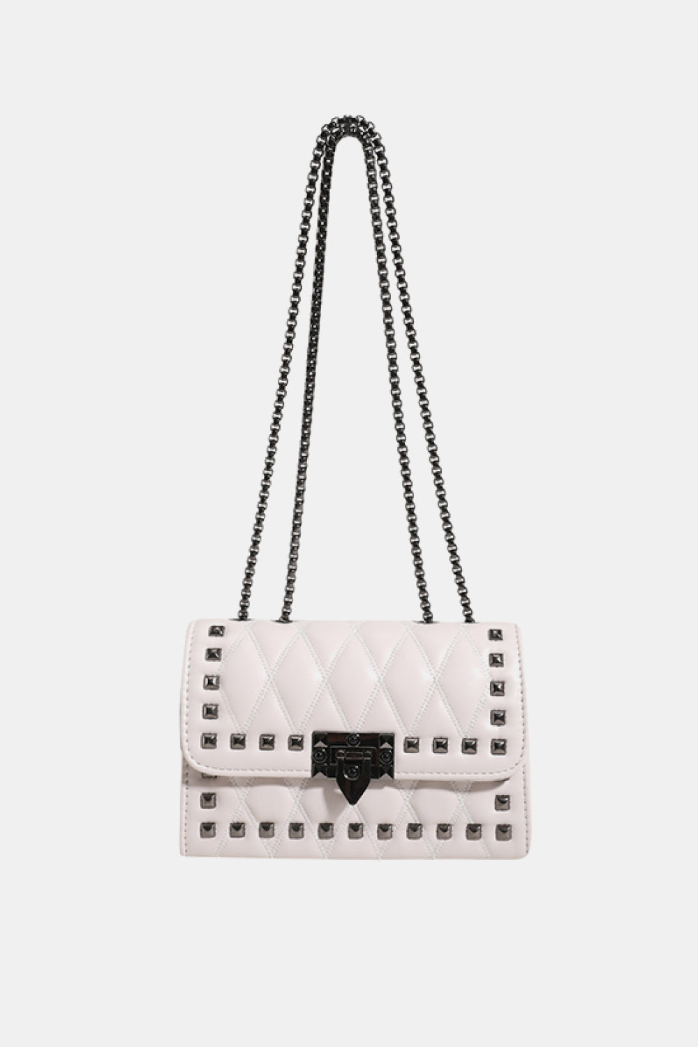 Studded PU Leather Crossbody Bag Trendsi