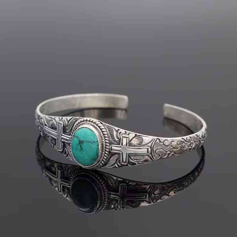 Turquoise Open Bracelet Trendsi