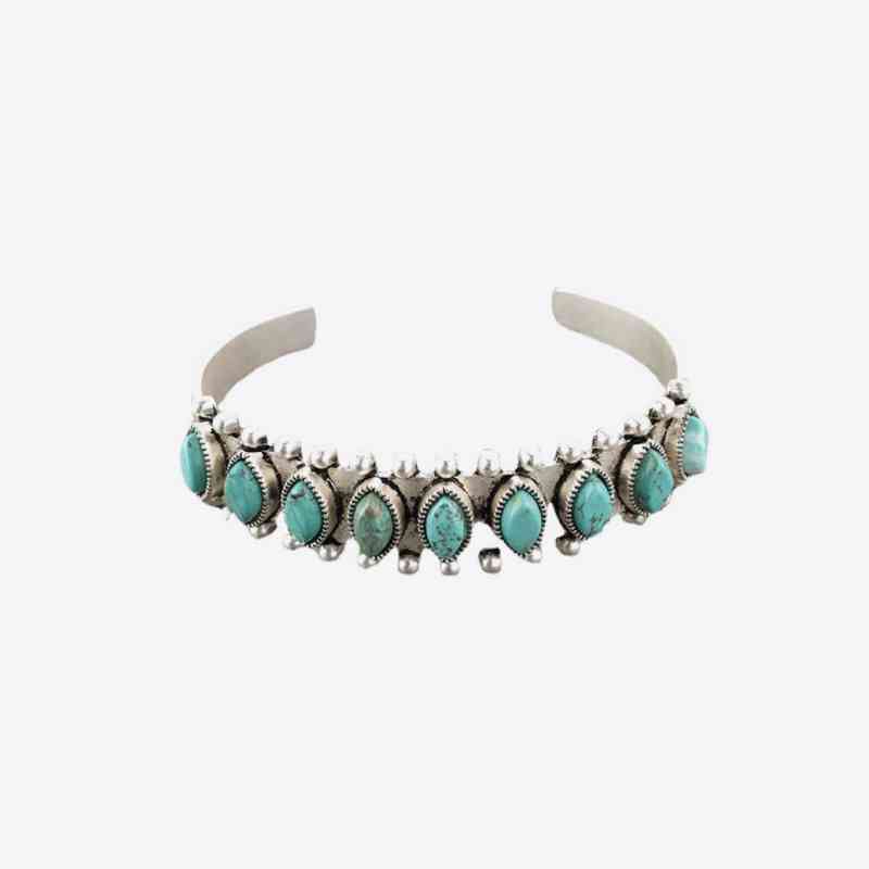 Turquoise Open Bracelet Trendsi