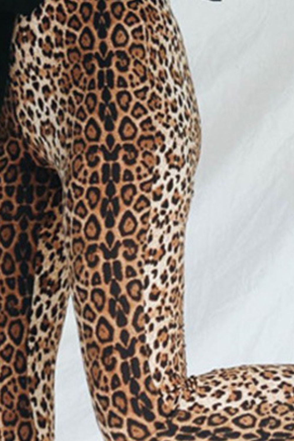 Leopard Print Flare Leg Pants Lucky Girl Clothing Company