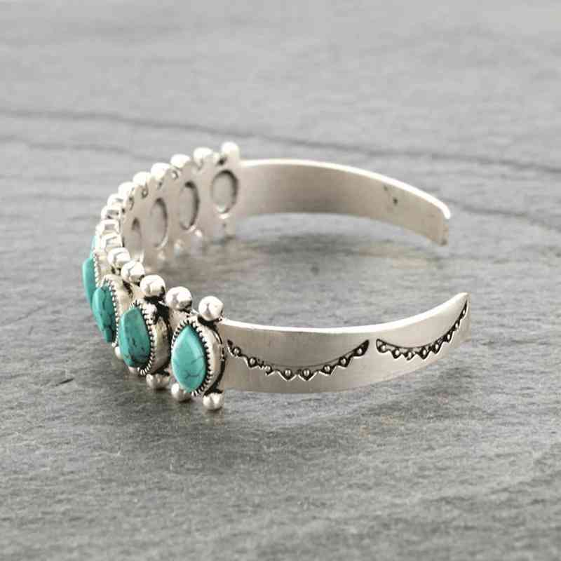 Turquoise Open Bracelet Trendsi