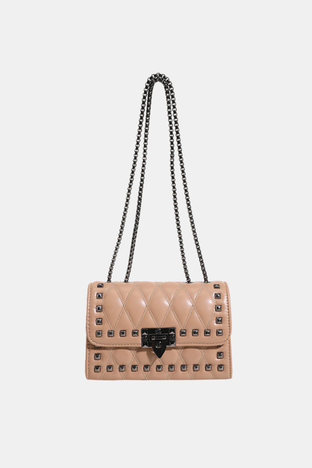 Studded PU Leather Crossbody Bag Trendsi