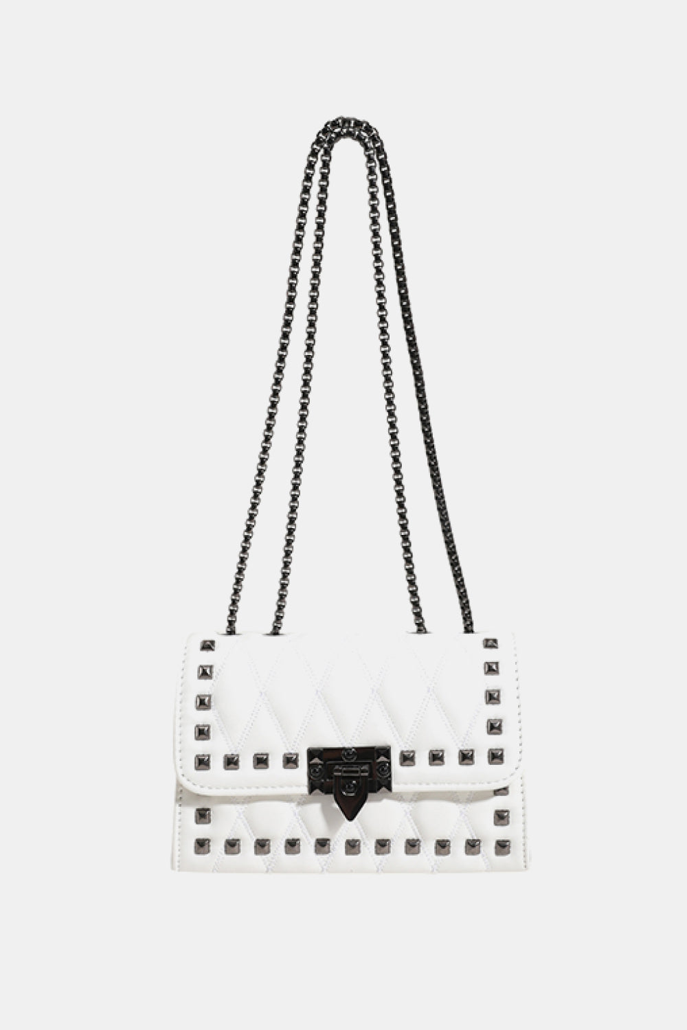 Studded PU Leather Crossbody Bag Trendsi