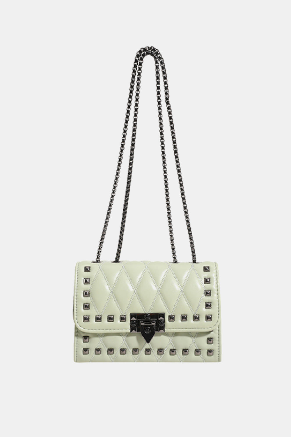 Studded PU Leather Crossbody Bag Trendsi