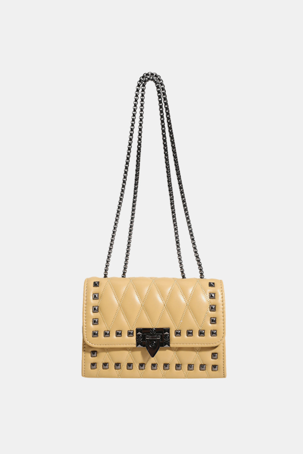 Studded PU Leather Crossbody Bag Trendsi