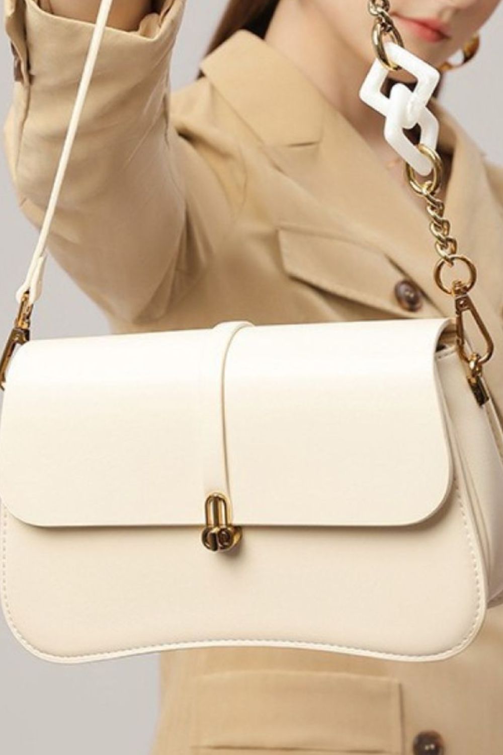 Adored PU Leather Shoulder Bag Trendsi