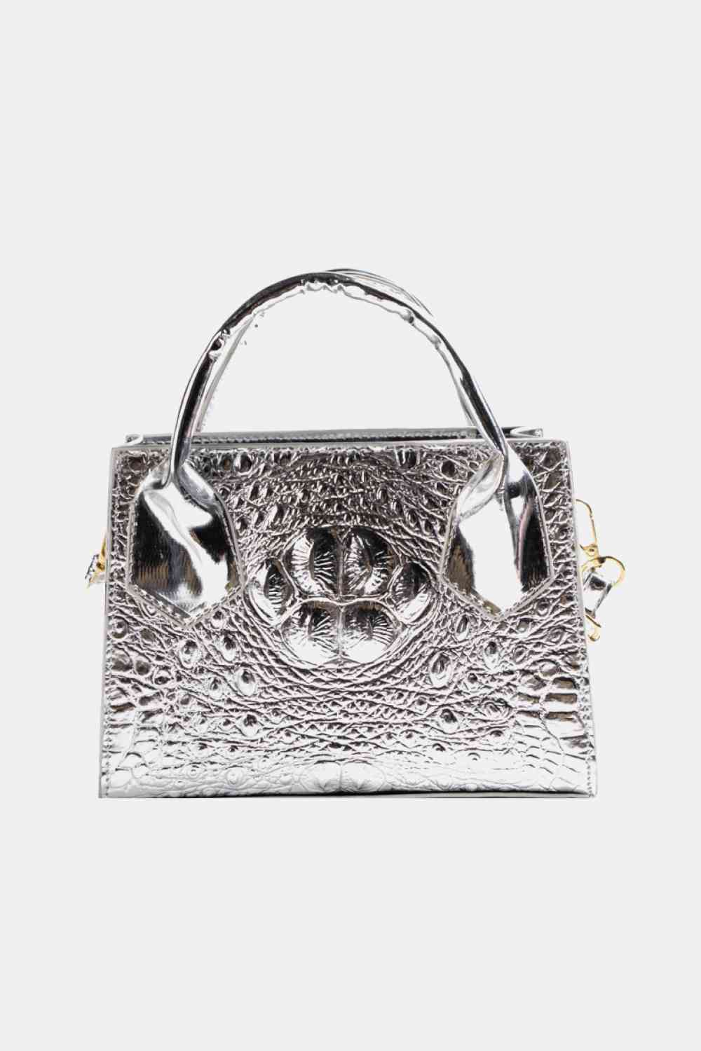 Textured PU Leather Crossbody Bag Trendsi